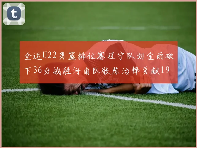 全运U22男篮排位赛辽宁队刘金雨砍下36分战胜河南队张陈治锋贡献19分17篮板