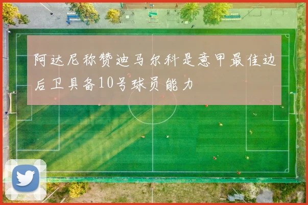 阿达尼称赞迪马尔科是意甲最佳边后卫具备10号球员能力